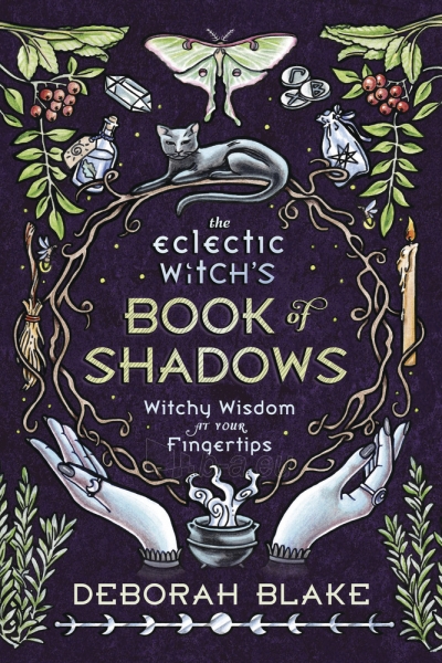 Kortos The Eclectic Witchs Book of Shadows knyga Llewellyn paveikslėlis 1 iš 8