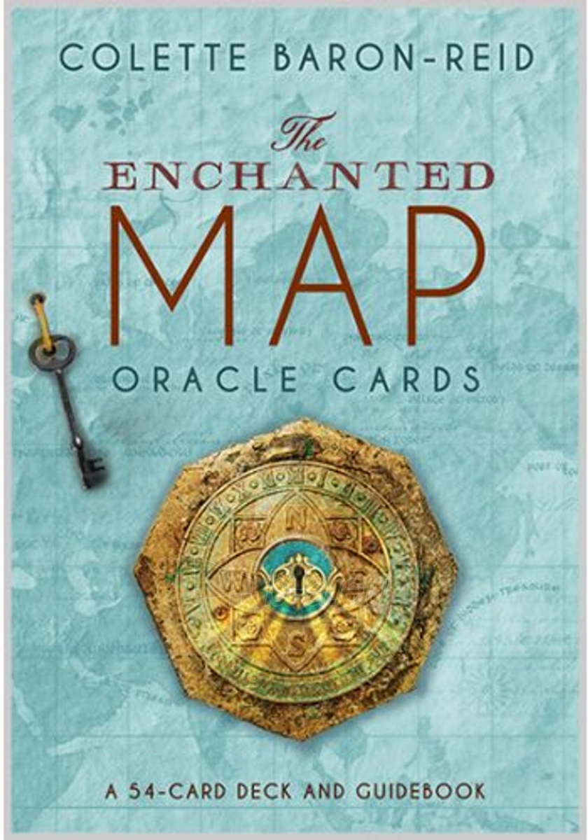 Kortos The Enchanted Map Oracle Hay House paveikslėlis 2 iš 11