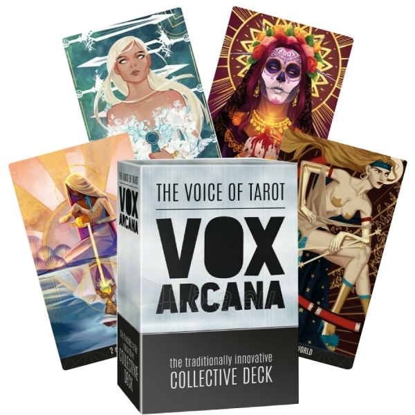 Kortos The Voice of tarot VOX Arcana taro paveikslėlis 1 iš 8