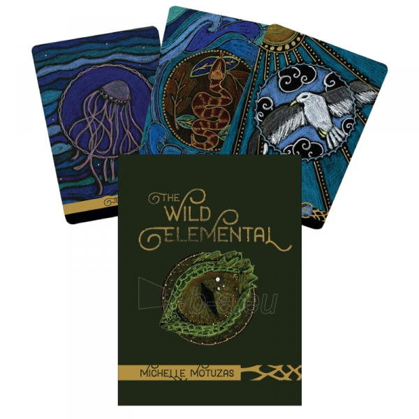 Kortos The Wild Elemental Oracle paveikslėlis 1 iš 10