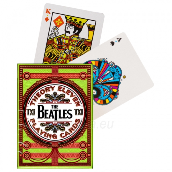 Kortos Theory11 The Beatles žaidimo (žalios) paveikslėlis 1 iš 8