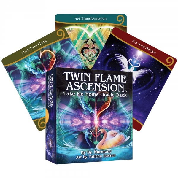 Kortos Twin flame ascension oracle paveikslėlis 1 iš 12