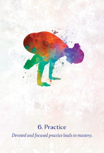 Kortos Yoga Wisdom Oracle Blue Angel paveikslėlis 5 iš 11