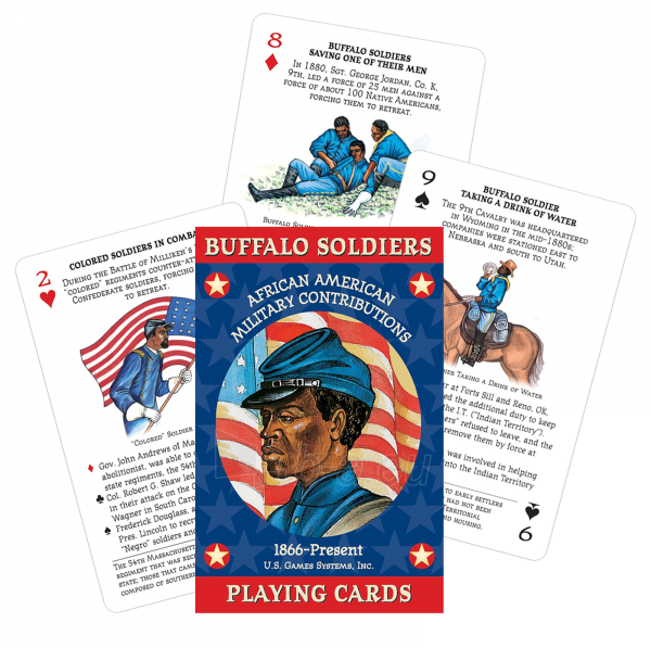 Kortų žaidimas Buffalo Soldiers Us Games Systems paveikslėlis 1 iš 7