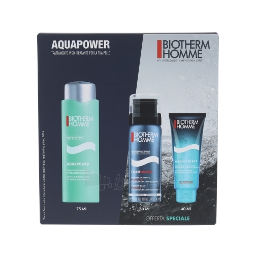 Kosmetikos rinkinys Biotherm Homme Aquapower Oligo Thermal Care Kit Cosmetic 75ml paveikslėlis 1 iš 1