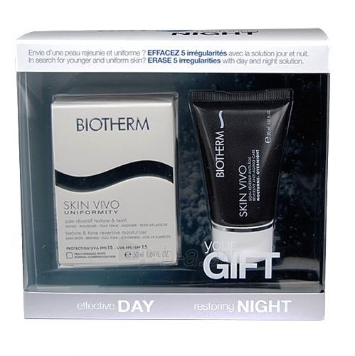 Cosmetic Kit Biotherm Skin Vivo Uniformity Day Night 80ml paveikslėlis 1 iš 1