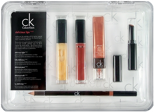 Cosmetic set Calvin Klein Delicious Lip 29.95 g paveikslėlis 1 iš 1