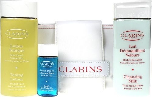 Kosmetikos rinkinys Clarins Looking Cleansing Set Normal Skin  430ml (pažeista pakuotė) paveikslėlis 1 iš 1