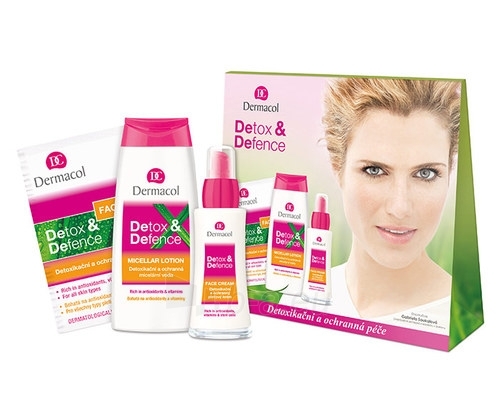 Cosmetic set Dermacol detox Defense Set 7002 266ml paveikslėlis 1 iš 1