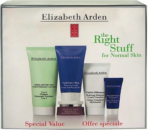 Cosmetic set Elizabeth Arden Right Stuff For Normal Skin 124.5 paveikslėlis 1 iš 1