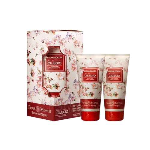 Kosmetikos rinkinys Frais Monde Cherry Blossoms Gift Duo Kit Cosmetic 400ml paveikslėlis 1 iš 1