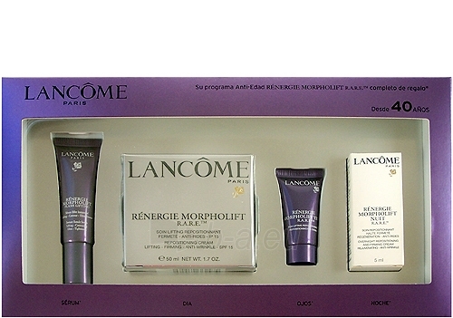 Cosmetic set Lancome RENERGA Morpholift R.A.R.E. Lifting Firming Anti W 70 paveikslėlis 1 iš 1