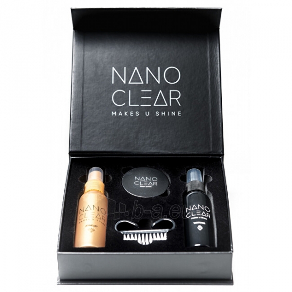 Laikrodžių ir juvelyrinių dirbinių valymo komplektas Nano Clear Jewelry cleaning set NANO-CLEAR-S 4005 paveikslėlis 1 iš 3