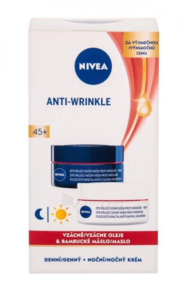 Kosmetikos rinkinys Nivea Anti Wrinkle Firming Day Cream 50ml paveikslėlis 1 iš 1