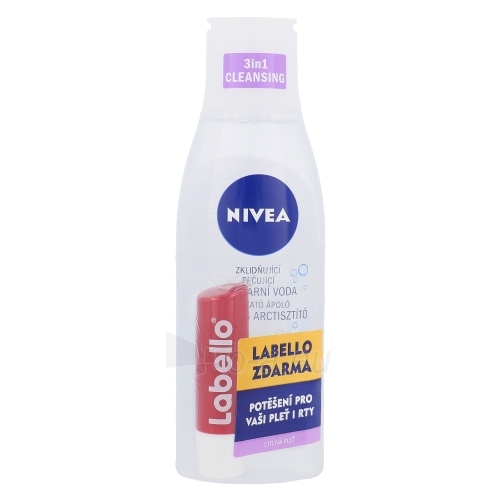 Kosmetikos rinkinys Nivea Caring Micellar Water Sensitive Skin Duo Kit Cosmetic 200ml paveikslėlis 1 iš 1