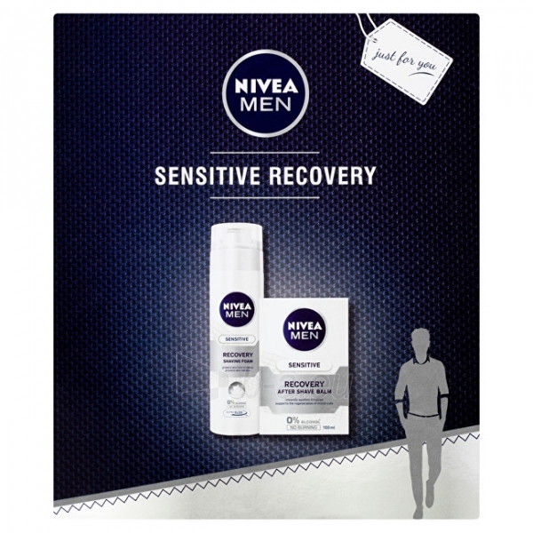 Kosmetikos rinkinys Nivea Gift set for men Sensitiv e Recovery paveikslėlis 1 iš 1