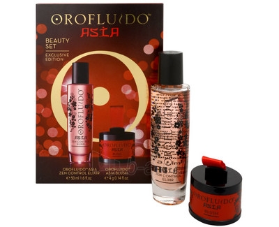 Kosmetikos komplekts Orofluido Asia (Beauty Set Asia Zen Control Elixir + Asia Blush) paveikslėlis 1 iš 1