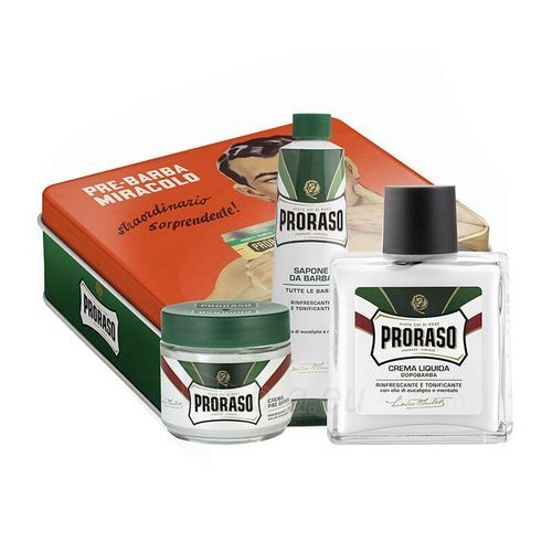 Cosmetic set Proraso Klas ical Gift Set shaving Green paveikslėlis 1 iš 1