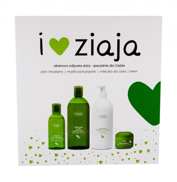 Cosmetic set Ziaja Natural Olive Shower Gel 500ml paveikslėlis 1 iš 1