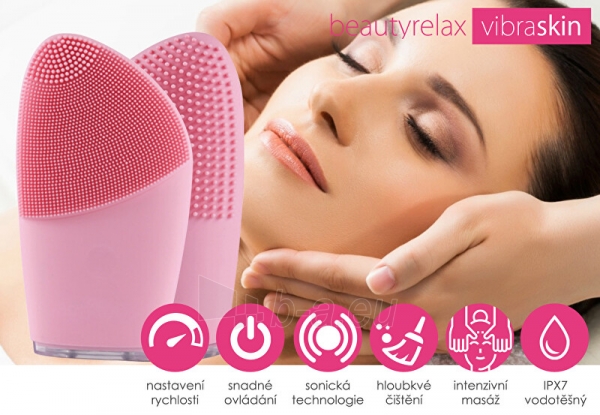 Kosmetinis odos valiklis Beauty Relax Vibraskin BR-1310 paveikslėlis 3 iš 8