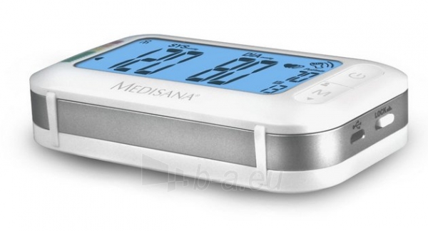 Kraujospūdžio matuoklis Medisana BU575 With Bluetooth + Alarm Clock Function 51296 paveikslėlis 3 iš 3