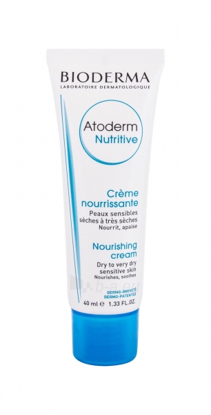 Bioderma Atoderm Nutritive Cream Cosmetic 40ml paveikslėlis 1 iš 1