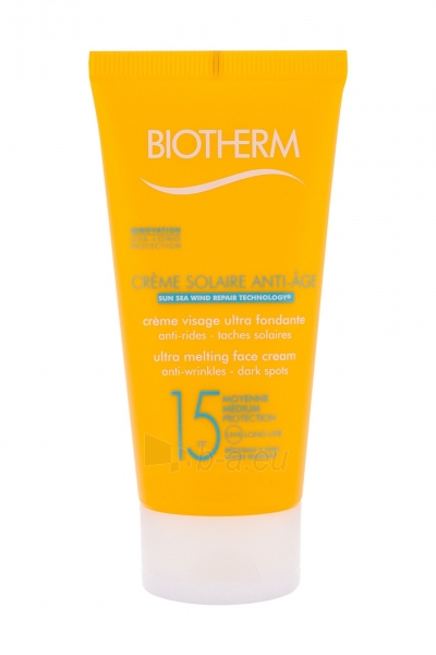 Kremas face Biotherm Creme Solaire Anti-Age Face Cream SPF15 Cosmetic 50ml paveikslėlis 1 iš 1