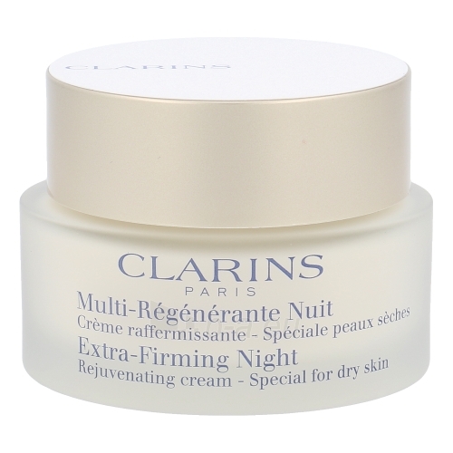 Clarins Extra Firming Night Rejuvenating Cream Dry Skin Cosmetic 50ml paveikslėlis 1 iš 1
