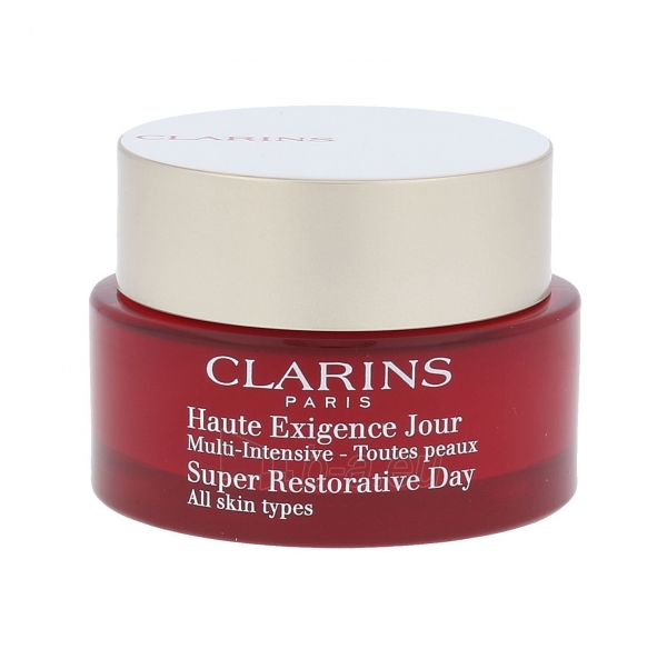Kremas veidui Clarins Super Restorative Day Cream Cosmetic 50ml (Damaged box) paveikslėlis 1 iš 1