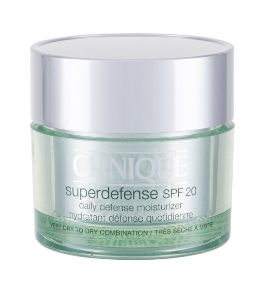 Clinique Superdefense SPF20 Moisturizer Very Dry Skin Cosmetic 50ml paveikslėlis 1 iš 1
