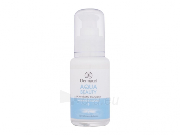 Kremas veidui Dermacol Aqua Beauty Moisturizing Gel-Cream Cosmetic 50ml paveikslėlis 1 iš 1