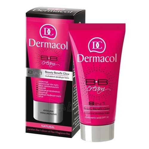 Kremas veidui Dermacol BB Cream Natural Cosmetic 50ml paveikslėlis 1 iš 1