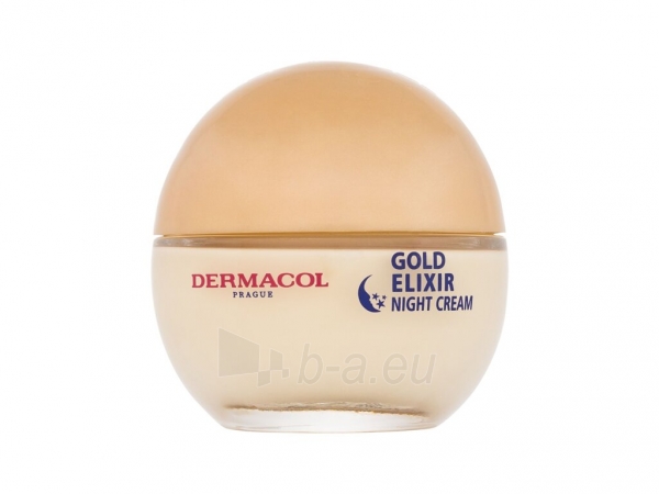 Dermacol Gold Elixir Rejuvenating Caviar Night Cream Cosmetic 50ml paveikslėlis 1 iš 1