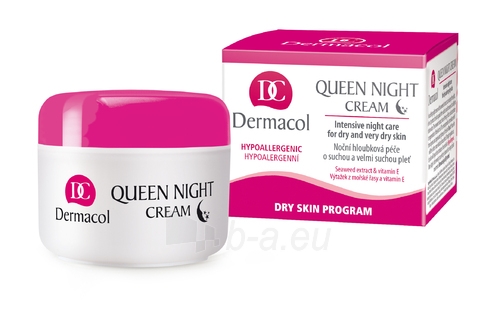 Dermacol Queen Night Cream Cosmetic 50ml paveikslėlis 1 iš 1