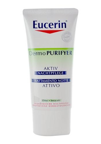 Eucerin DermoPurifyer Active Night Cream Cosmetic 50ml paveikslėlis 1 iš 1