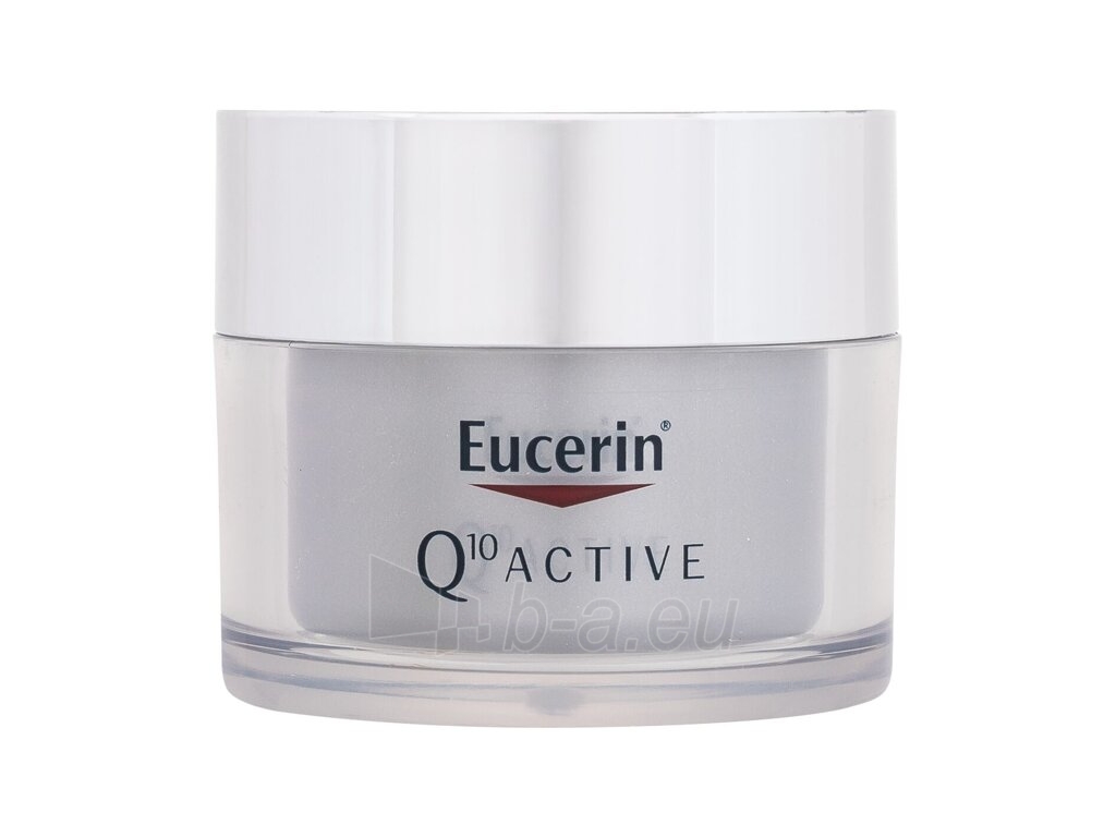 Kremas veidui Eucerin Q10 Active Night Cream Cosmetic 50ml paveikslėlis 1 iš 1