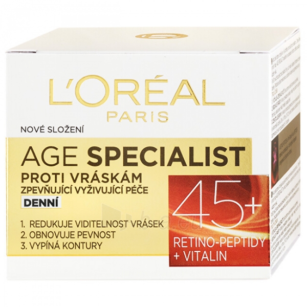 Kremas veidui L´Oreal Paris Age Specialist 45+ Day Cream Cosmetic 50ml paveikslėlis 5 iš 8