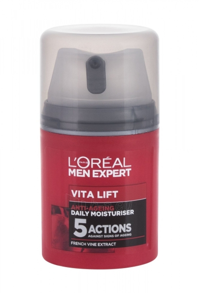 Kremas veidui L´Oreal Paris Men Expert Vita Lift 5 Daily Moisturiser Cosmetic 50ml paveikslėlis 1 iš 1