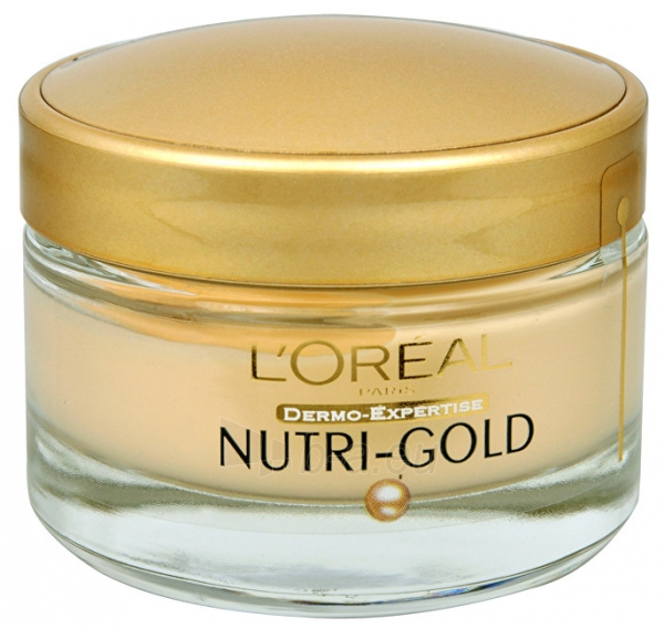 L´Oreal Paris Nutri Gold Day Cream Cosmetic 50ml paveikslėlis 1 iš 1
