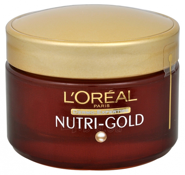 Kremas veidui L´Oreal Paris Nutri Gold Night Cream Cosmetic 50ml paveikslėlis 1 iš 1
