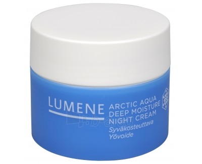 Lumene Arctic Aqua Deep Hydration Night Cream Cosmetic 50ml paveikslėlis 1 iš 1