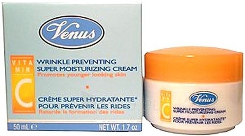 Kremas veidui Venus Super Moisturizing Day Cream Cosmetic 50ml paveikslėlis 1 iš 1