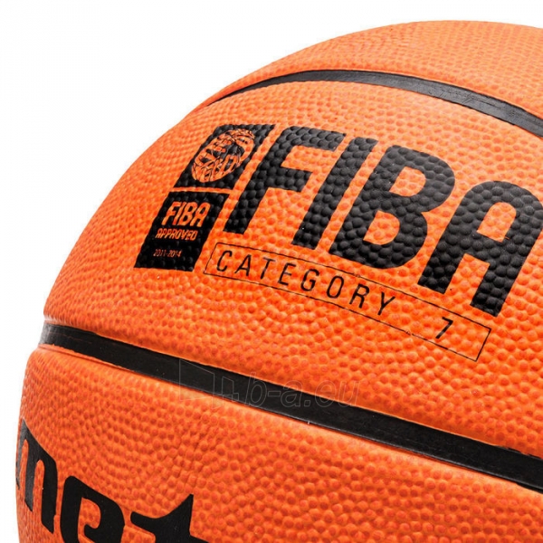 Krepšinio kamuolys Meteor 7 FIBA paveikslėlis 2 iš 3