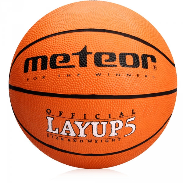 Krepšinio kamuolys Meteor Layup 5 paveikslėlis 1 iš 2