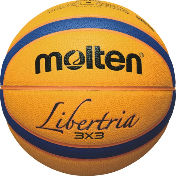 Krepšinio kamuolys Molten B33T5000 FIBA outdoor 3x3 paveikslėlis 1 iš 1
