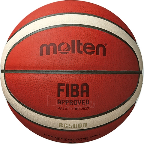 Krepšinio kamuolys MOLTEN B7G5000 7 dydis paveikslėlis 1 iš 1