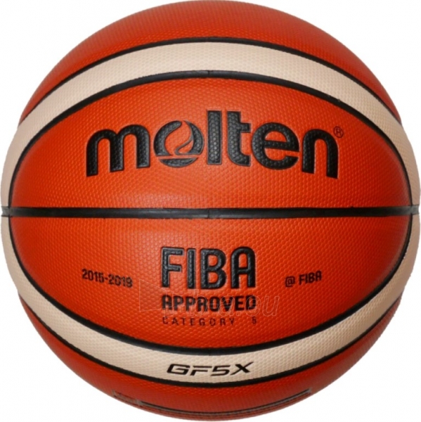 Krepšinio kamuolys MOLTEN BGF 5 dydis paveikslėlis 1 iš 1