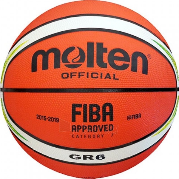 Krepšinio kamuolys Molten GR-YG RIO 2016 replika paveikslėlis 1 iš 2