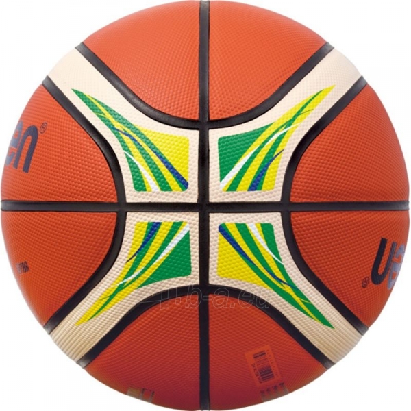 Krepšinio kamuolys Molten GR-YG RIO 2016 replika paveikslėlis 2 iš 2