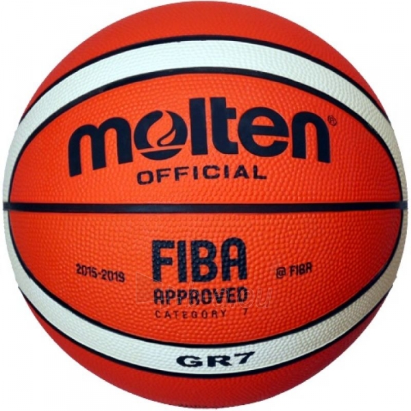 Krepšinio kamuolys Molten GR7-OI paveikslėlis 1 iš 1